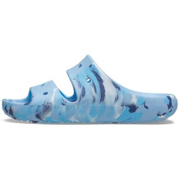 Sandália Crocs Classic Marbled Sandal V2 Blue Calcite/Multi 43 / azul