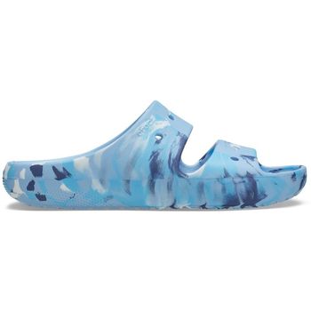 Sandália Crocs Classic Marbled Sandal V2 Blue Calcite/Multi 43 / azul