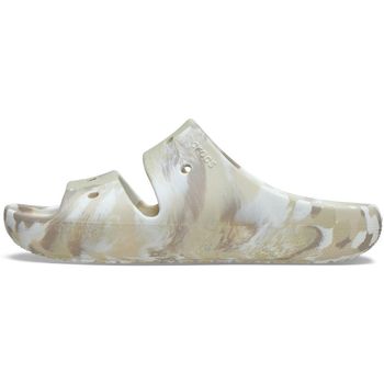 Sandália Crocs Classic Marbled Sandal V2 Bone/Multi 43 / BEGE