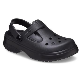 Sandália Crocs Classic Y Jane Clog T Black 22 / preto