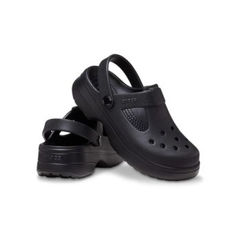 Sandália Crocs Classic Y Jane Clog T Black 22 / preto