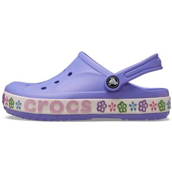 Sandália Crocs Bayaband Flower Band Clog K Digital Violet 31 / Violeta