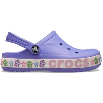Sandália Crocs Bayaband Flower Band Clog K Digital Violet 31 / Violeta