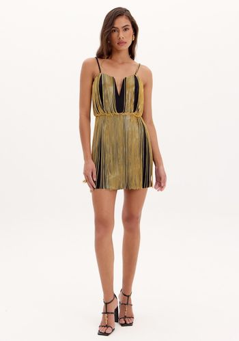 Vestido Curto Com Alça PP / A0181