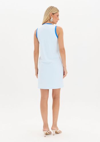 Vestido Curto Sem Mangas Com Estampa PP / A2013