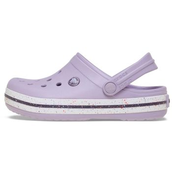 Sandálias Crocs Crocband Speckled Band Clog K Lavender 31 / Lilas