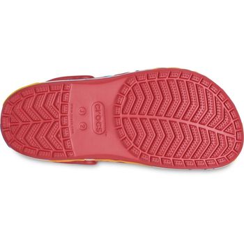 Sandália Crocs Bayaband Paint Splash Clog K Pepper 31 / VERMELHO