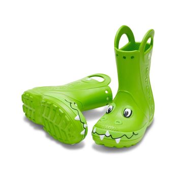 Bota Crocs Handle It Duke Rain Boot T Crocs Green 22 / verde