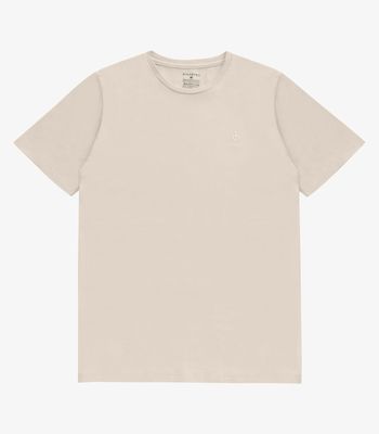 Camiseta Masculina Basica Diametro Bege P / Bege
