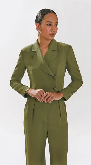 Blazer Iódice Alfaiataria Verde P / verde