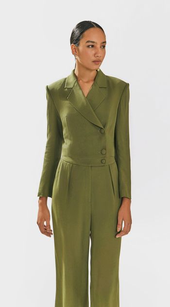 Blazer Iódice Alfaiataria Verde P / verde