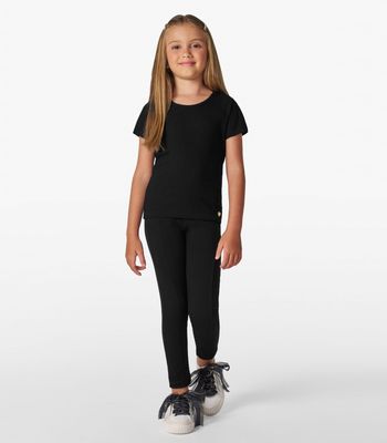 Legging Infantil Feminina Trick Nick Preto 6 / Preto