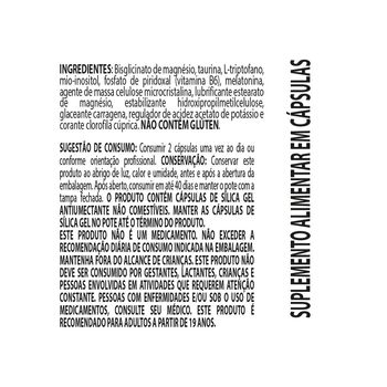 Vitamina Natural Sleep Nutrify 60 cápsulas