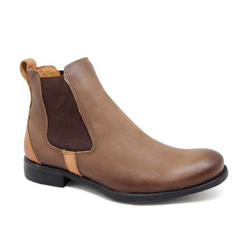 Coturno Guadalupe Couro Terracota Roma Tan - GUA002 38