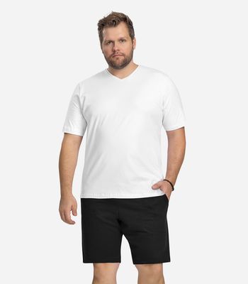 Bermuda de Moletom Masculina Diametro Preto P / Preto