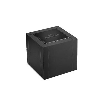 Relógio Masculino Anadigi Quadrado Prata