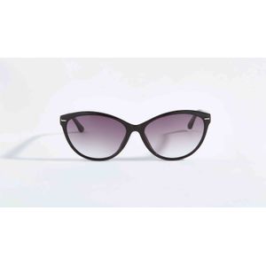 Óculos De Sol Gatinho Biarritz Em Acetato Premium E Metal Nobre Preto Les Bains