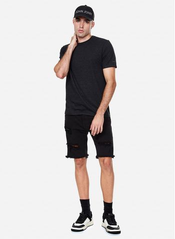 Bermuda Jeans Reta Clássica Vancouver John John Masculina 38 / Preto