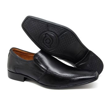 Sapato Social Zurich Couro Roma Preto - ZUR004 37