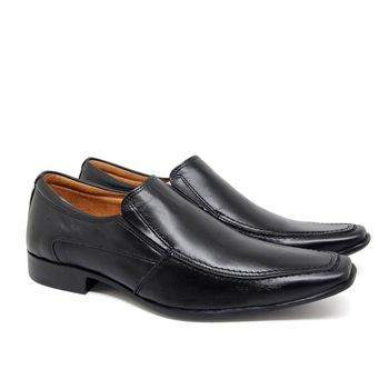 Sapato Social Zurich Couro Roma Preto - ZUR004 37