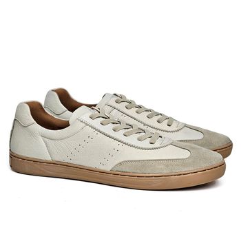 Sapatenis Bilbao Couro Off White Marfim - BIL021 38