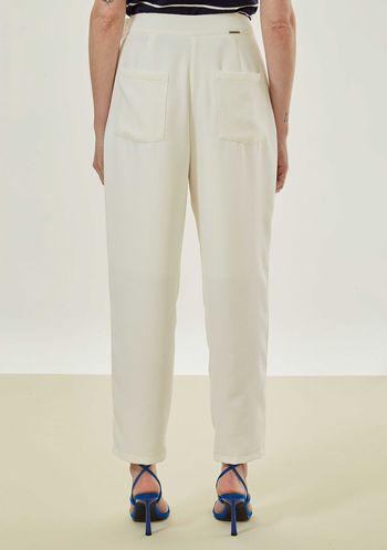 Calça Maria.Valentina Cenoura Alta Off White 36 / Off White
