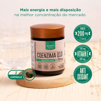 Coenzima Q10 200 mg Nutrify Neutro