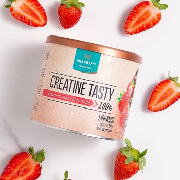 Creatina Monohidrata Creatine Tasty Nutrify 210g Morango