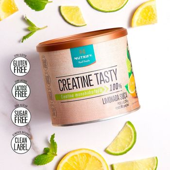 Creatina Monohidrata Creatine Tasty Nutrify 210g Morango