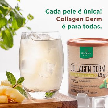 Colágeno Collagen Derm Nutrify 330g Laranja