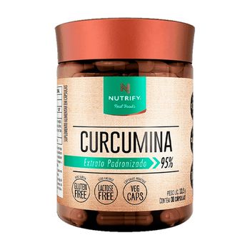 Vitamina Curcumina Nutrify 30 cápsulas