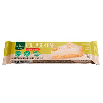 Barra de Proteína Collagen Bar Nutrify 50g Torta de Limão
