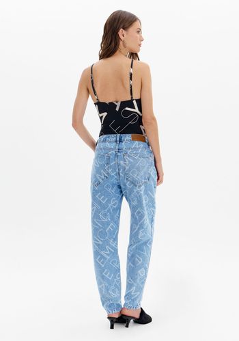 Calça Jeans Mom Cintura Alta 44 / A2739