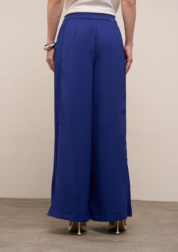 Calça Iódice Wide Alta Azul 36 / Azul