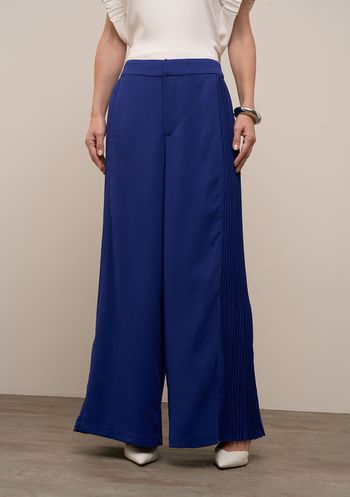 Calça Iódice Wide Alta Azul 36 / Azul