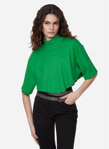 Camiseta Ampla Sevilha Green John John Feminina P / Verde