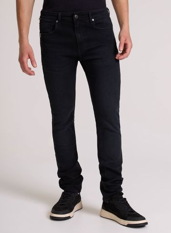 Calça Jeans Slim Napoles 3D John John Masculina 36 / Preto