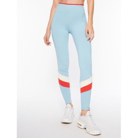 Calça Legging Lisa Emotion Azul Claro