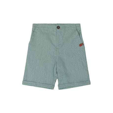 Bermuda Menino Justa Viscolinho Verde Claro
