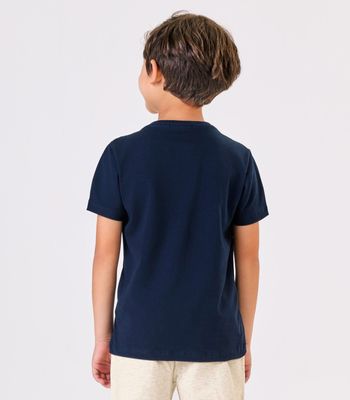 Camiseta Infantil Masculina Trick Nick Azul 8 / Azul