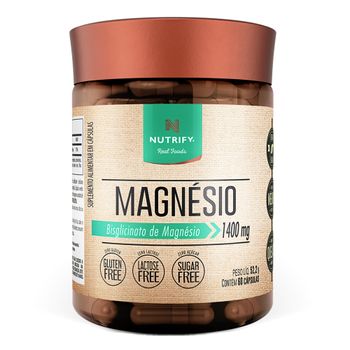 Magnésio Nutrify 60 cápsulas