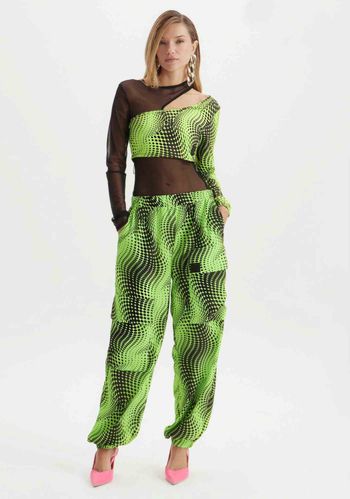 Calça Jogging Estampada PP / 01015