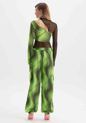 Calça Jogging Estampada PP / 01015