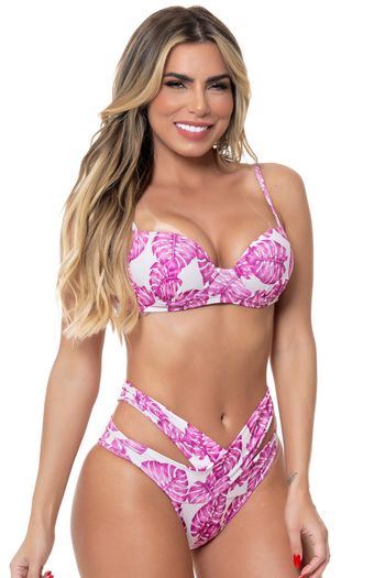 Biquini Agnes Santa Areia P / Roxo