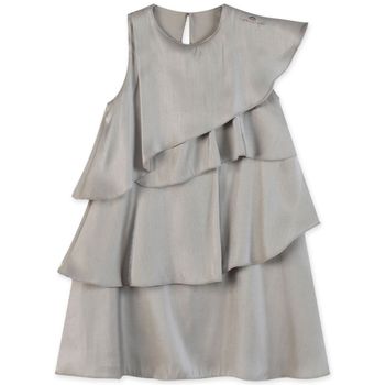 Vestido Regata Shine Infantil Feminino Lilica Ripilica 10 / Cinza
