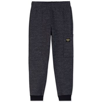 Conjunto Longo Moletom Infantil Masculino Tigor T. Tigre 10 / Preto