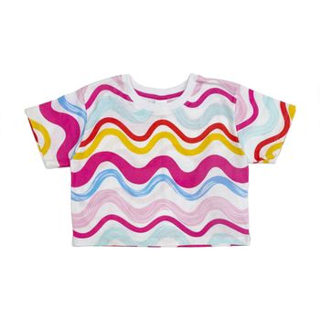 Conjunto Curto Estampado Infantil Feminino Marisol 10 / Vermelho