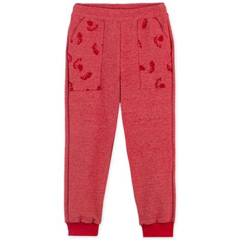 Conjunto Longo Infantil Masculino Tigor T. Tigre 4 / Vermelho