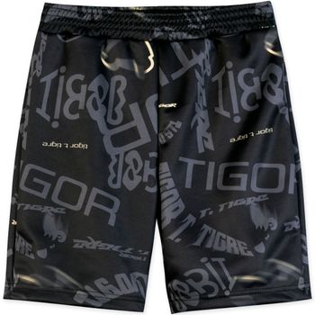 Conjunto Curto Bebê Masculino Tigor T. Tigre 4 / Preto