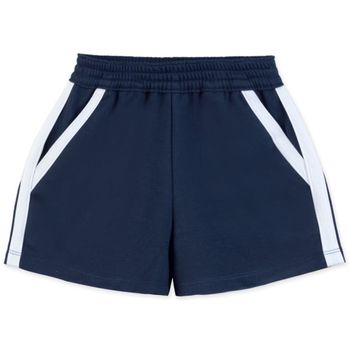 Conjunto Curto Infantil Feminino Marisol 4 / Azul Marinho